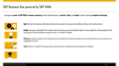 (PDF) SAP Business One 9.2, version for SAP HANA Overview .